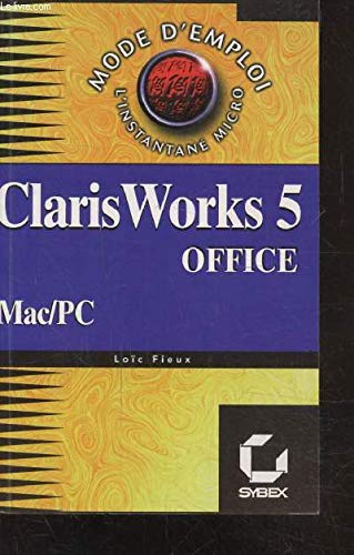 Imagen de archivo de ClarisWorks 5 a la venta por Ammareal
