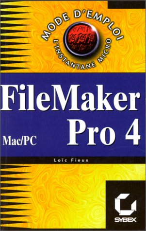 9782736129613: FileMaker Pro 4
