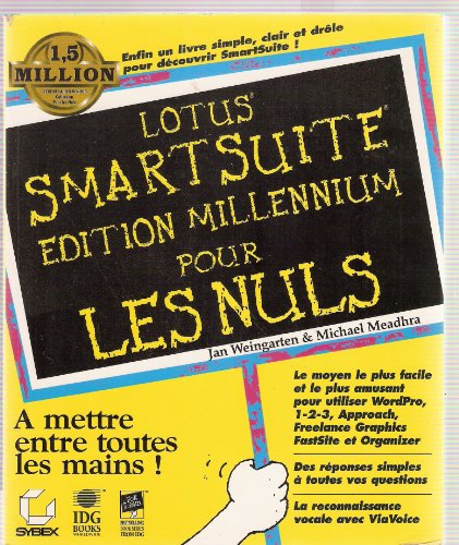 9782736130657: Lotus SmartSuite Millennium pour les nuls
