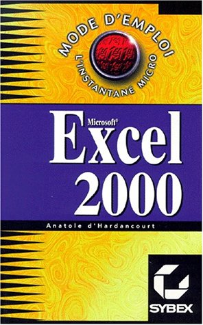 Stock image for Excel 2000 mode d'emploi for sale by Ammareal