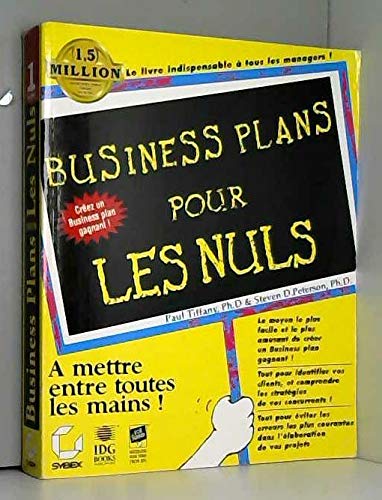 Beispielbild fr Business plans pour les nuls zum Verkauf von Ammareal