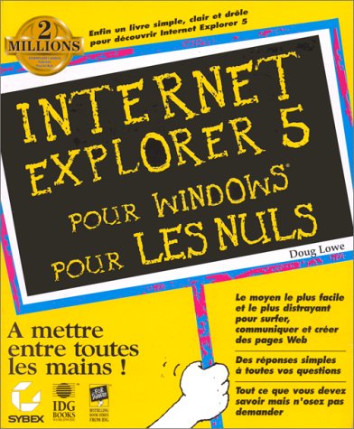 Beispielbild fr Internet Explorer 5 zum Verkauf von Ammareal