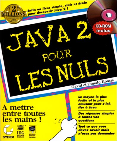 Beispielbild fr Java 2 pour les nuls zum Verkauf von Ammareal