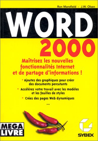 Beispielbild fr Word 2000 zum Verkauf von RECYCLIVRE