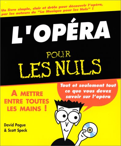 Beispielbild fr L'opra pour les nuls zum Verkauf von medimops