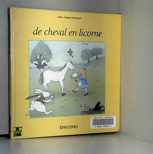Beispielbild fr De cheval en licorne zum Verkauf von medimops