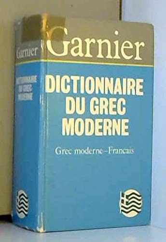 Beispielbild fr Dictionnaire Grec moderne zum Verkauf von Ammareal