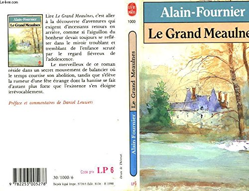 Beispielbild fr Le Grand Meaulnes zum Verkauf von medimops