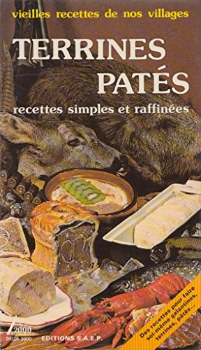 Terrines pâtés