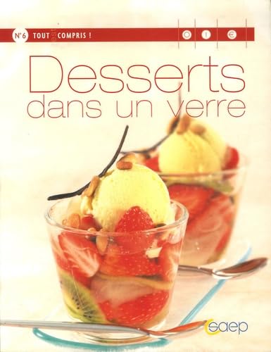 Imagen de archivo de Desserts dans un verre a la venta por Ammareal