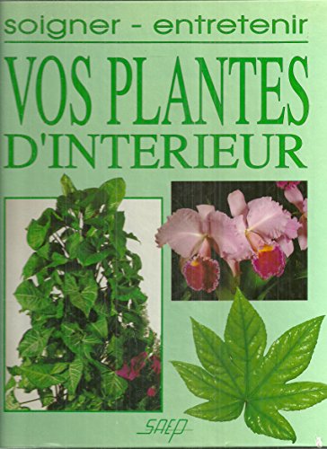 Stock image for Soigner, entretenir vos plantes d'intrieur for sale by Ammareal