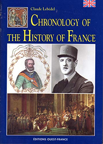 Beispielbild fr Chronology of the History of France zum Verkauf von SecondSale