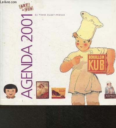 Stock image for Agenda 2001 : art et pub for sale by medimops