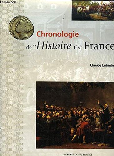 Beispielbild fr Chronologie de l' histoire de France zum Verkauf von Versandantiquariat Felix Mcke