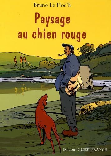 Stock image for Paysage au chien rouge for sale by Ammareal