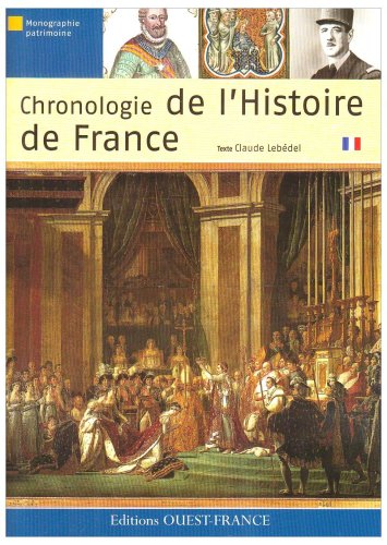 Beispielbild fr chronologie de l'histoire de france zum Verkauf von Wonder Book