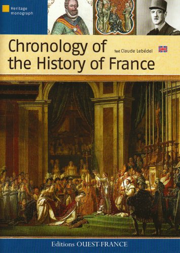 Beispielbild fr Chronologie de l'Histoire de France - Anglais zum Verkauf von Ammareal