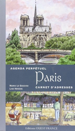 Beispielbild fr AGENDA PERPETUEL DE PARIS zum Verkauf von Ammareal