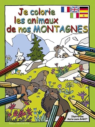 Beispielbild fr Je colorie les animaux de nos montagnes zum Verkauf von Ammareal