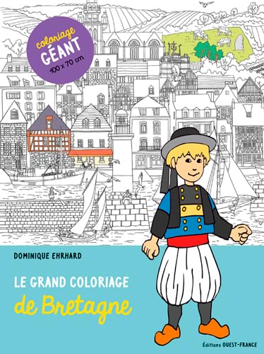 9782737369308: Le grand coloriage de Bretagne