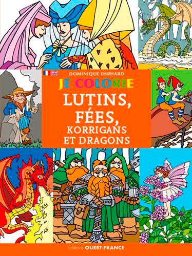 Beispielbild fr Je colorie les lutins, fes, korrigans et dragons Ehrhard, Dominique zum Verkauf von BIBLIO-NET