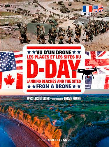 Beispielbild fr Vu d'un drone - Les plages et les sites du D-Day zum Verkauf von Ammareal