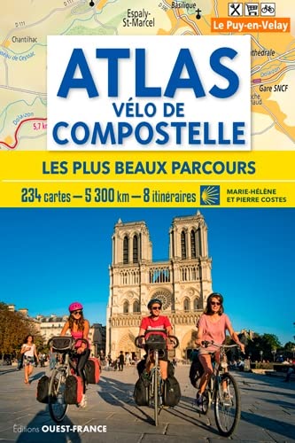 Beispielbild fr Atlas vlo de Compostelle - Les plus beaux parcours zum Verkauf von Gallix