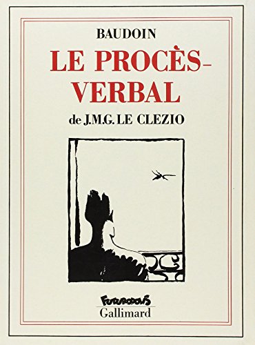 Stock image for Le proces-verbal (French Edition) for sale by Better World Books
