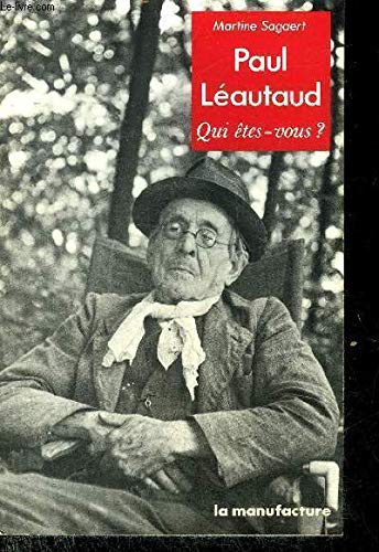 Beispielbild fr Paul Le?autaud (Qui e?tes-vous?) (French Edition) zum Verkauf von Hawking Books