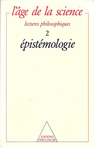 Imagen de archivo de L'ge De La Science, N 2. Epistmologie a la venta por RECYCLIVRE