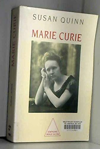 Marie Curie (9782738103888) by Quinn, Susan