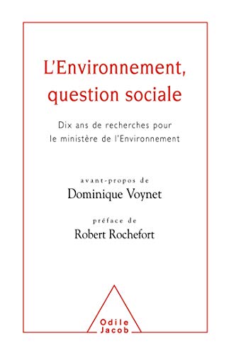 Beispielbild fr L'environnement, question sociale zum Verkauf von Chapitre.com : livres et presse ancienne