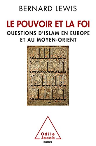 Stock image for Le Pouvoir et la Foi: Questions d'islam en Europe et au Moyen-Orient for sale by Ammareal