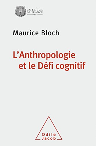 9782738130556: L'anthropologie et le dfi cognitif