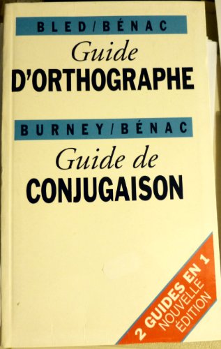 Stock image for Guide d'orthographe et de conjugaison for sale by medimops