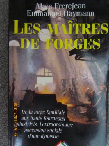 9782738209849: Les matres de forges