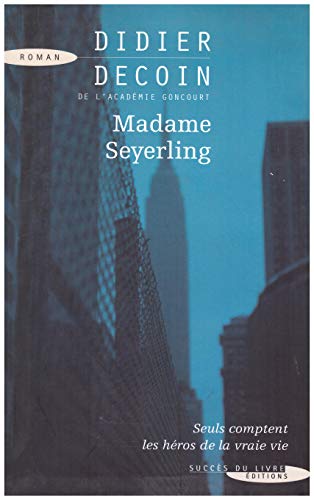 Stock image for Madame Seyerling for sale by Librairie Th  la page
