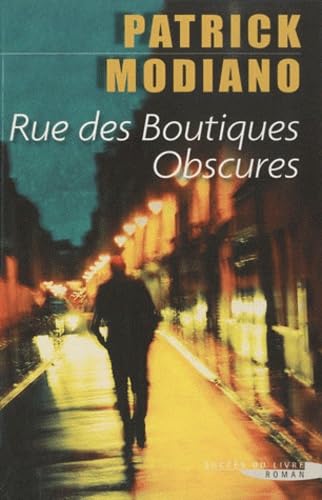 Imagen de archivo de Rue DES Boutiques Obscures a la venta por ThriftBooks-Dallas