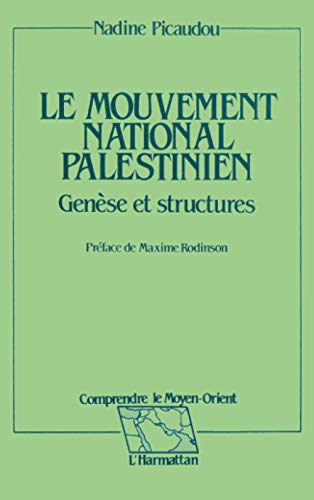 Beispielbild fr Le mouvement national palestinien (French Edition) zum Verkauf von Gallix