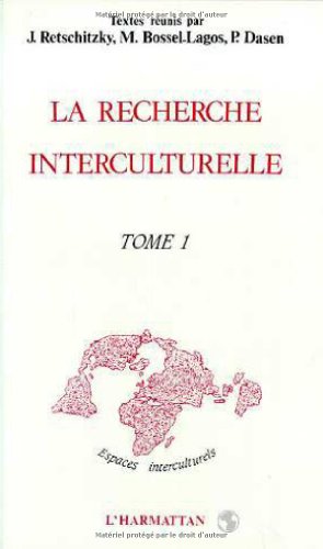 9782738403452: La recherche interculturelle. Actes du deuxime colloque de l'Aric, Fribourg, Suisse, 7-9 octobre: Tome 1