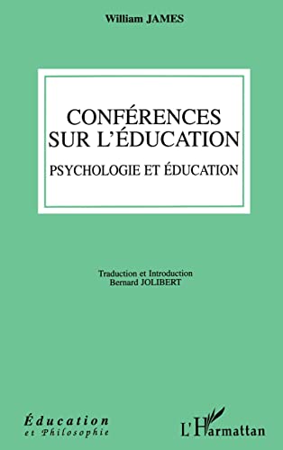 Beispielbild fr Conferences sur l'education psychologie et education zum Verkauf von Ammareal