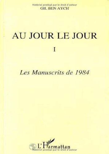 Beispielbild fr AU JOUR LE JOUR II LETTRES AU MONDE zum Verkauf von LiLi - La Libert des Livres
