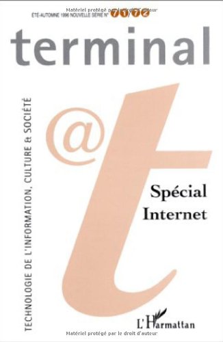 Beispielbild fr Spcial Internet (n71/72) (71) zum Verkauf von Gallix