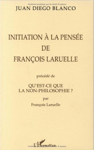 Imagen de archivo de Initiation  la pense de F. Laruelle a la venta por Ammareal