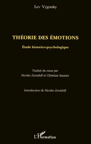 Théorie des Émotions: Etude historico-psychologique - Vygotsky, Lev ...