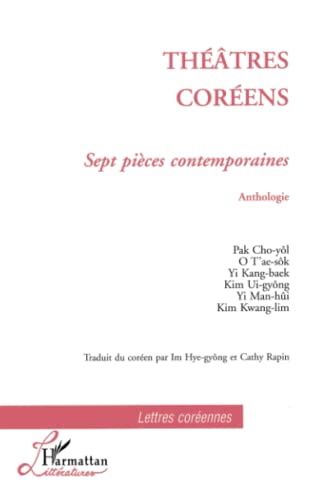 Beispielbild fr Thtres Corens: Sept pices contemporaines Anthologie (French Edition) zum Verkauf von Gallix