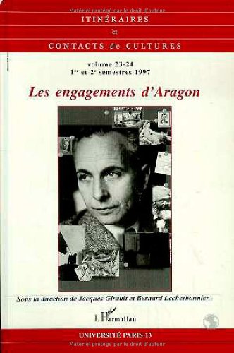 Imagen de archivo de Les Engagements d'aragon (n23-24) (23) a la venta por Gallix
