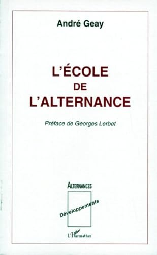 Stock image for L'cole de l'alternance for sale by medimops