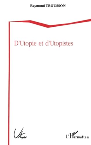 Stock image for D'utopie et d'utopistes for sale by medimops