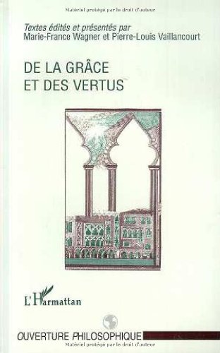 Beispielbild fr De la Grce et des Vertus zum Verkauf von Gallix